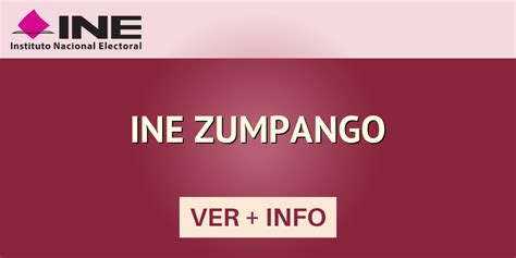 citas ine zumpango|INE en Zumpango 】 Módulos con dirección y teléfono